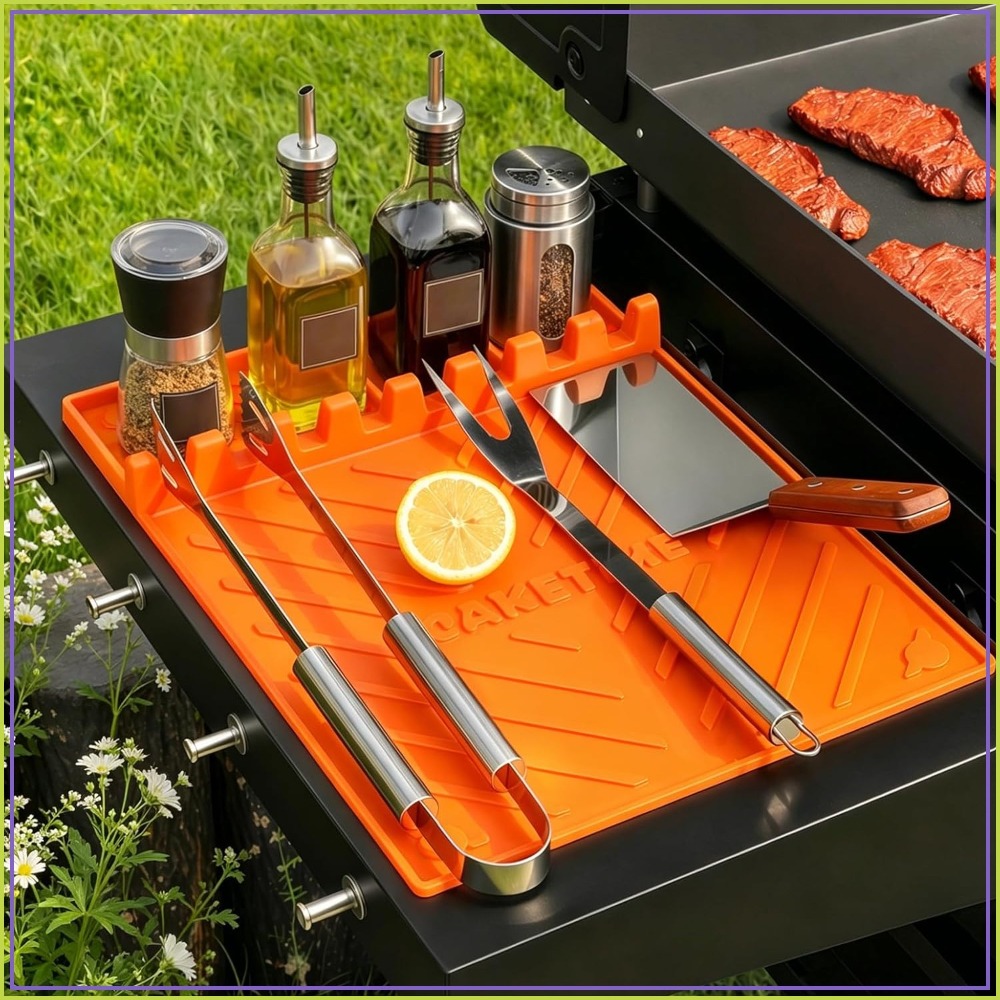 Silicone Baking Mat - Silicone Grill Mats for Blackstone Griddle,