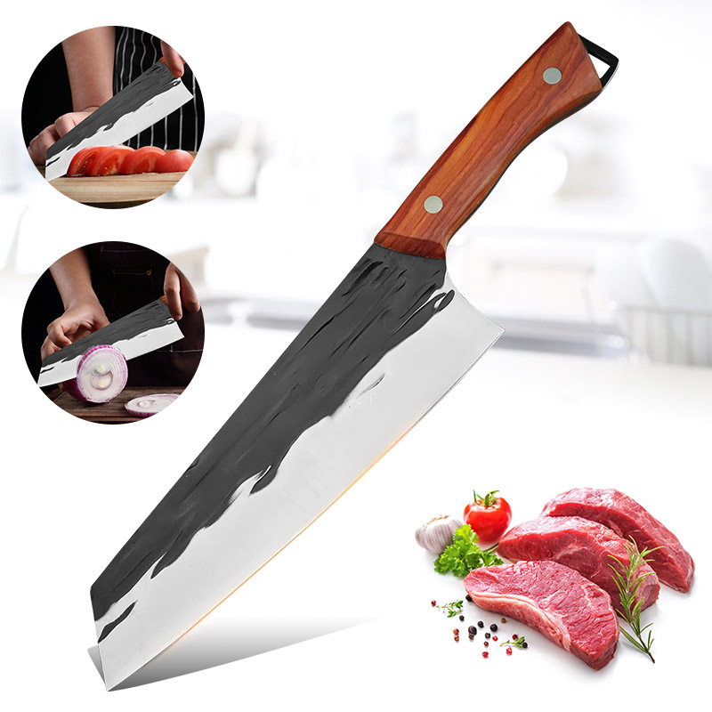 Kitchen Gadgets Vegetable Chopper - Professional Kitchen Chef's Knife Stainless Steel