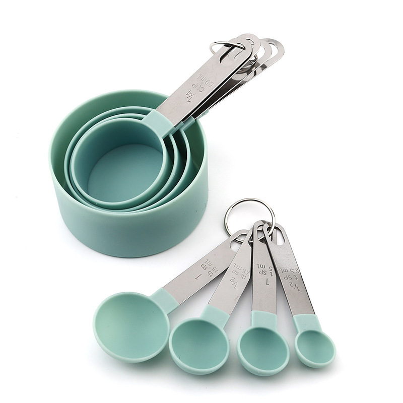 8PCS Measuring Cups Spoons Set - Kitchen Gadgets Sale ulasan dan harga