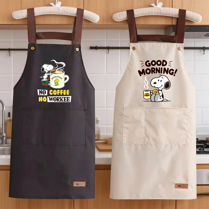 Snoopys Cooking Apron Men Wome - Kitchen Gadgets Sale ulasan dan harga