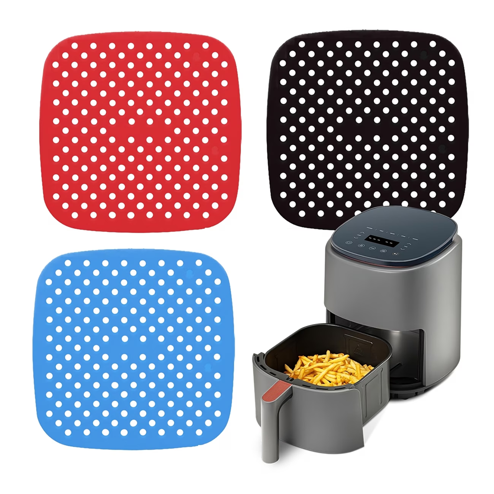 Reusable Air Fryer Pad, Silico - Silicone Baking Mat ulasan dan harga