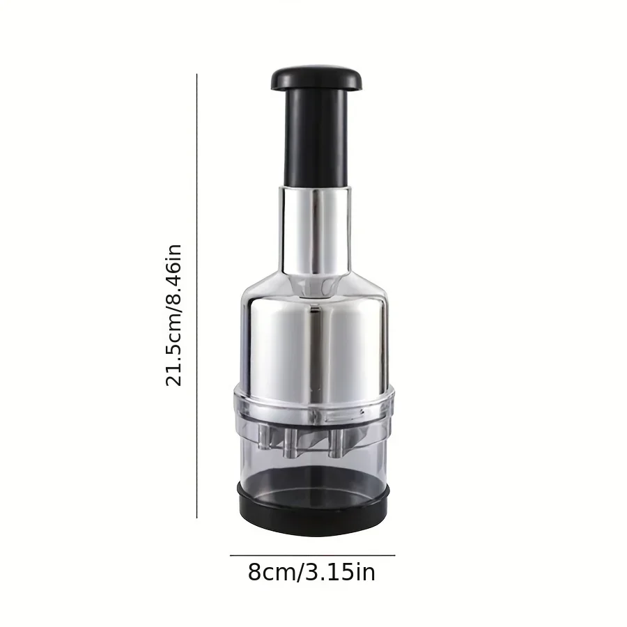 Stainless Steel Garlic Presser - Kitchen Gadgets Vegetable Chopper ulasan dan harga