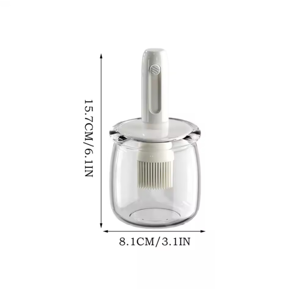 Cooking Oil Dispenser， Lightwe - Kitchen Gadgets Dispenser Brush Holder ulasan dan harga
