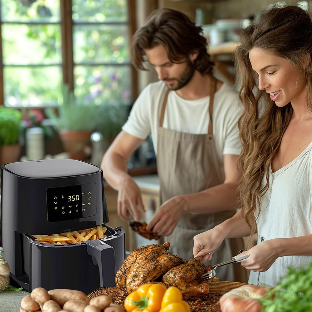17.5cm/6.89inch Air Fryer Sili - Air Fryer Accessories ulasan dan harga