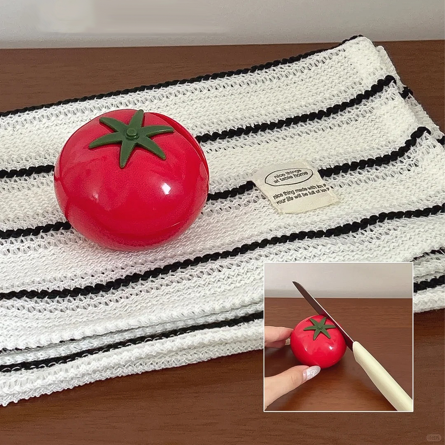 Tomato-Shaped Knife Sharpener  - Kitchen Gadgets That Are Useful ulasan dan harga