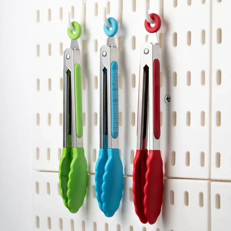 7 Inch Non-Slip Food Tongs Cre - Kitchen Gadgets Sale ulasan dan harga