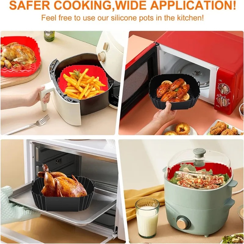 Silicone Air Fryer Oven Baking - Air Fryer Accessories ulasan dan harga