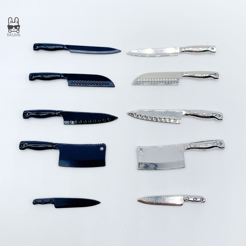 1/12 Dollhouse Mini Knives Mod - Kitchen Gadgets Sale ulasan dan harga