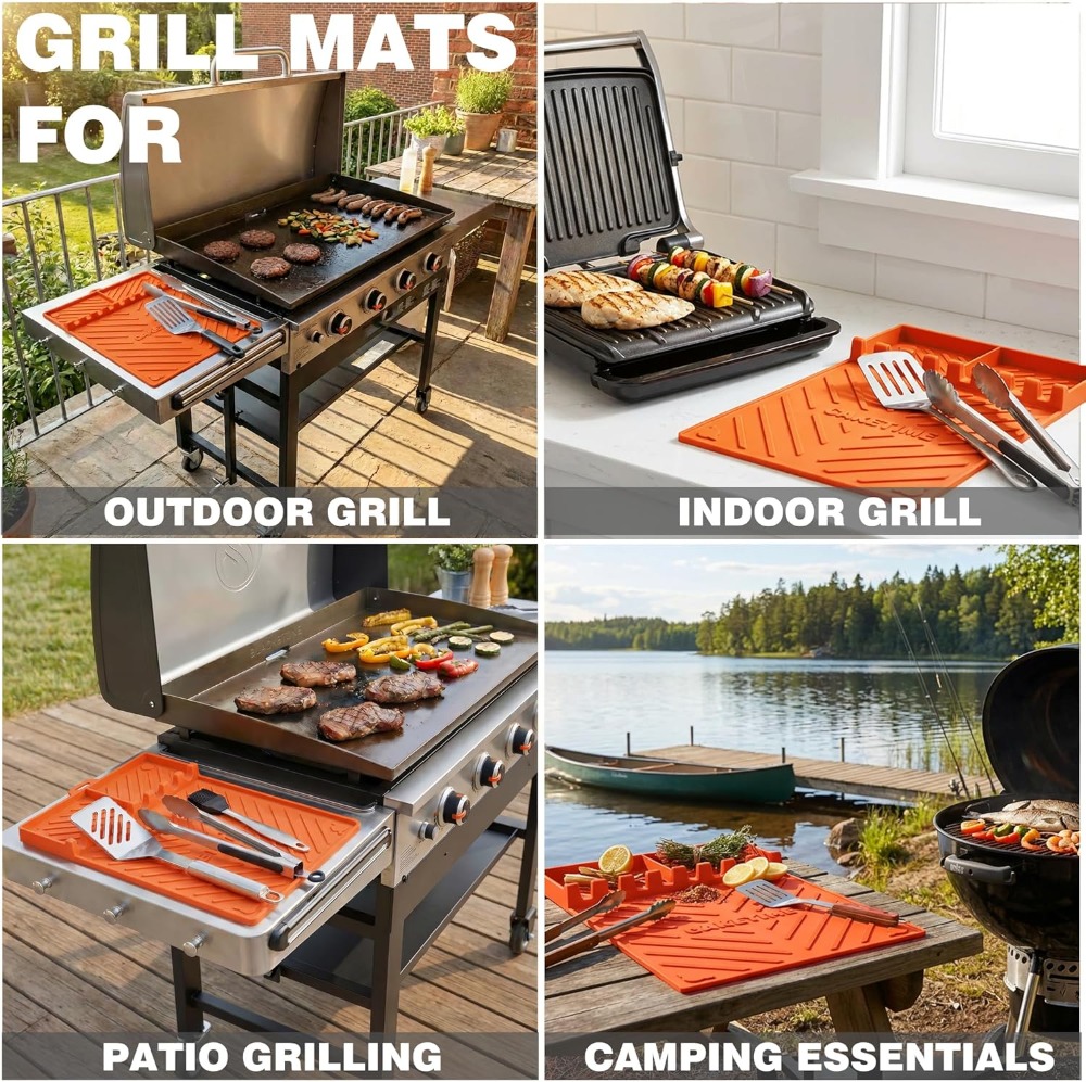Silicone Grill Mats for Blacks - Silicone Baking Mat ulasan dan harga