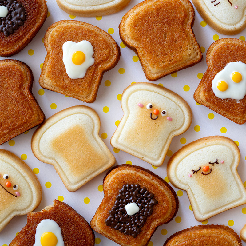 8 Cavity Toast Bread Pattern C - Kitchen Gadgets Tools ulasan dan harga