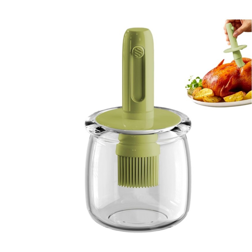 Cooking Oil Dispenser， Lightwe - Kitchen Gadgets Dispenser Brush Holder ulasan dan harga