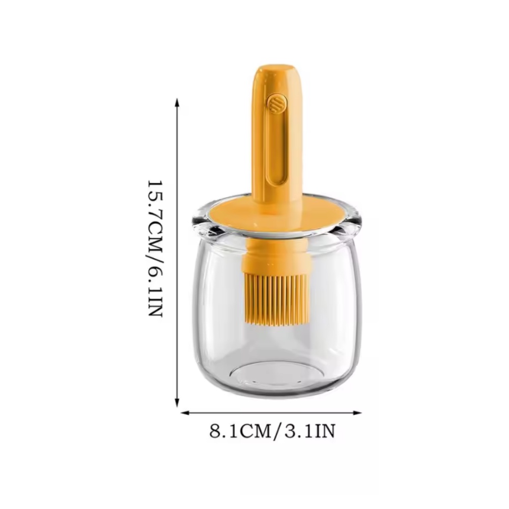 Cooking Oil Dispenser， Lightwe - Kitchen Gadgets Dispenser Brush Holder ulasan dan harga