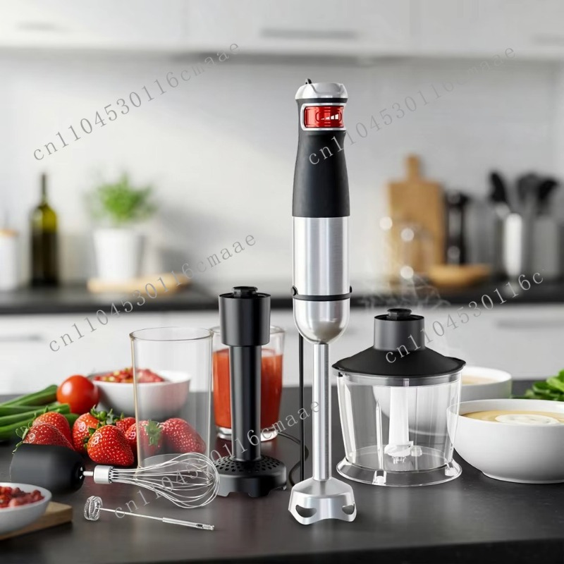 6-in-1  1200W Powerful Hand Bl - Immersion Blender Stick ulasan dan harga