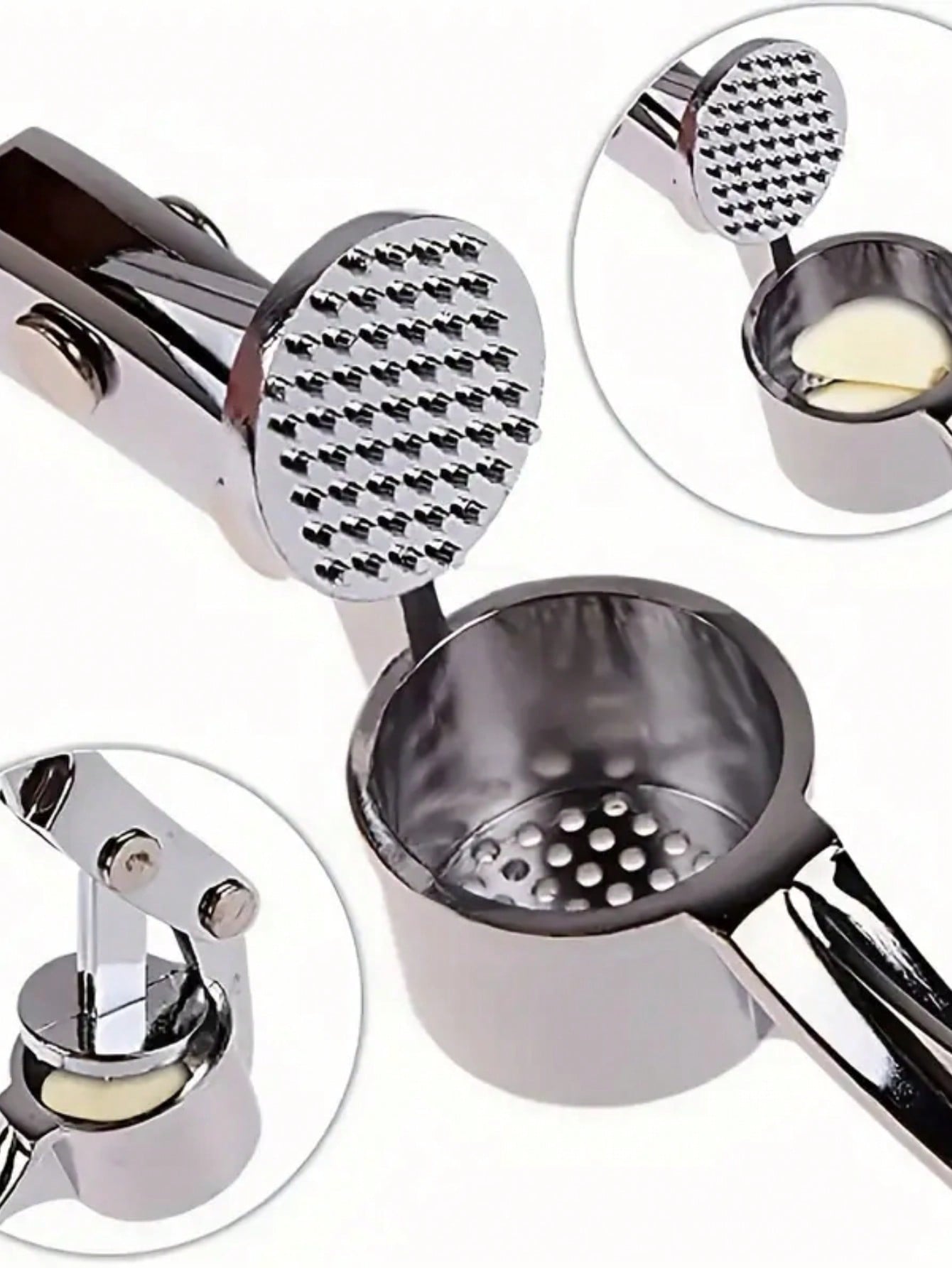 1pc, Garlic Press Washable Gar - Kitchen Gadgets Juicer ulasan dan harga