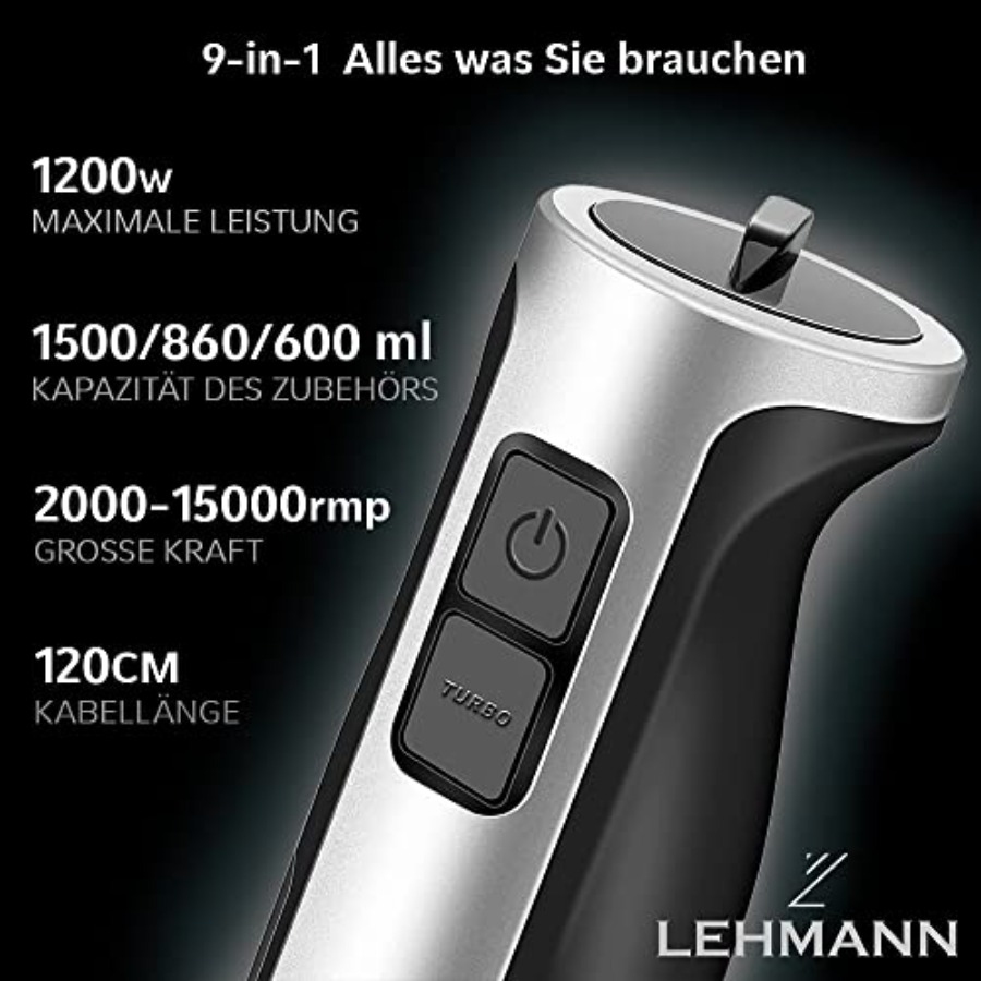 Lehmann Immersion Blender Set  - Immersion Blender Stick ulasan dan harga