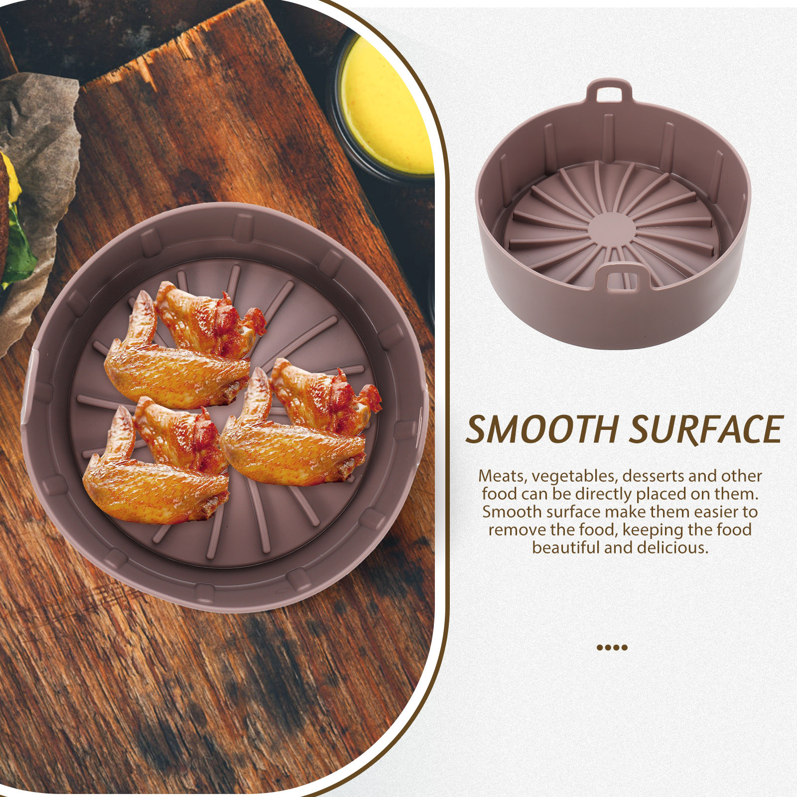 Food Grade Air Fryer Silicone  - Air Fryer Accessories ulasan dan harga