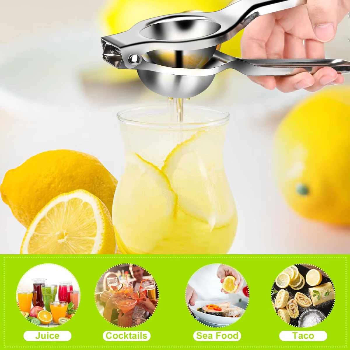 1/2/3pcs Stainless Steel Lemon - Kitchen Gadgets Juicer ulasan dan harga
