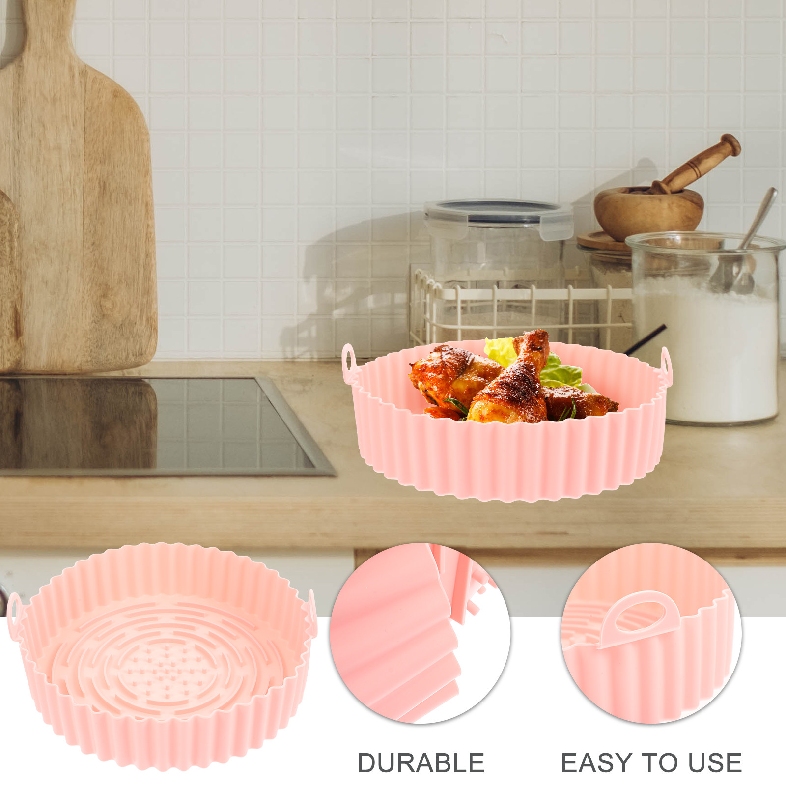 Premium Silicone Air Fryer Lin - Air Fryer Accessories ulasan dan harga