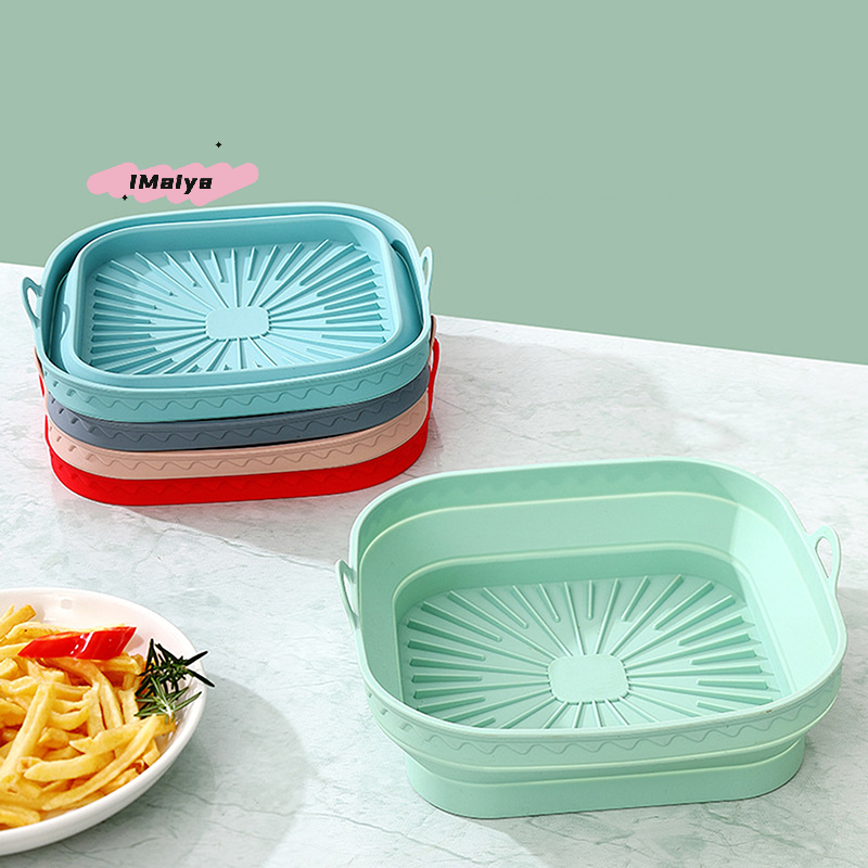 Square Foldable Air Fryer Sili - Air Fryer Accessories ulasan dan harga