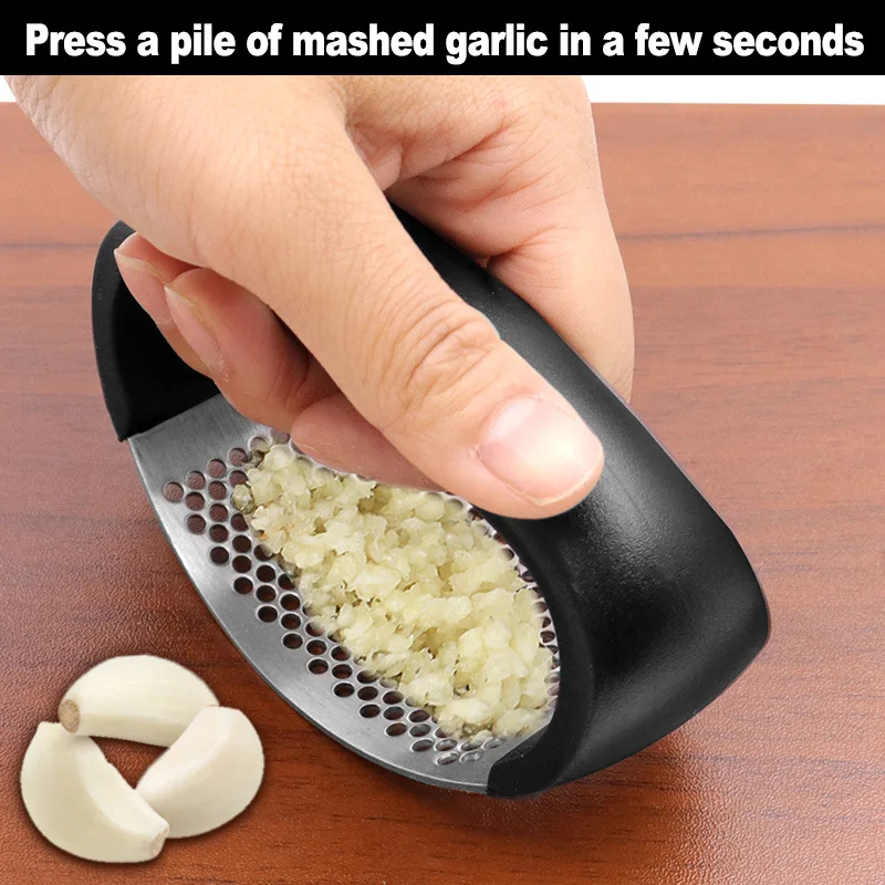 1-6Pcs Stainless Steel Garlic  - Kitchen Gadgets Vegetable Chopper ulasan dan harga