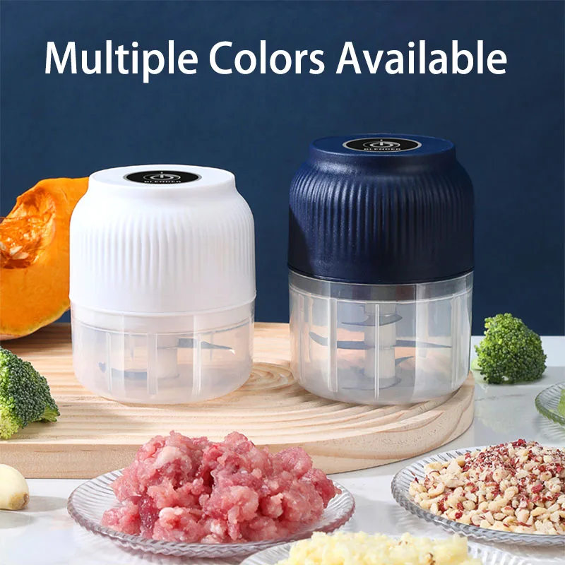 New 250ml Mini Wireless USB Re - Kitchen Gadgets Vegetable Chopper ulasan dan harga
