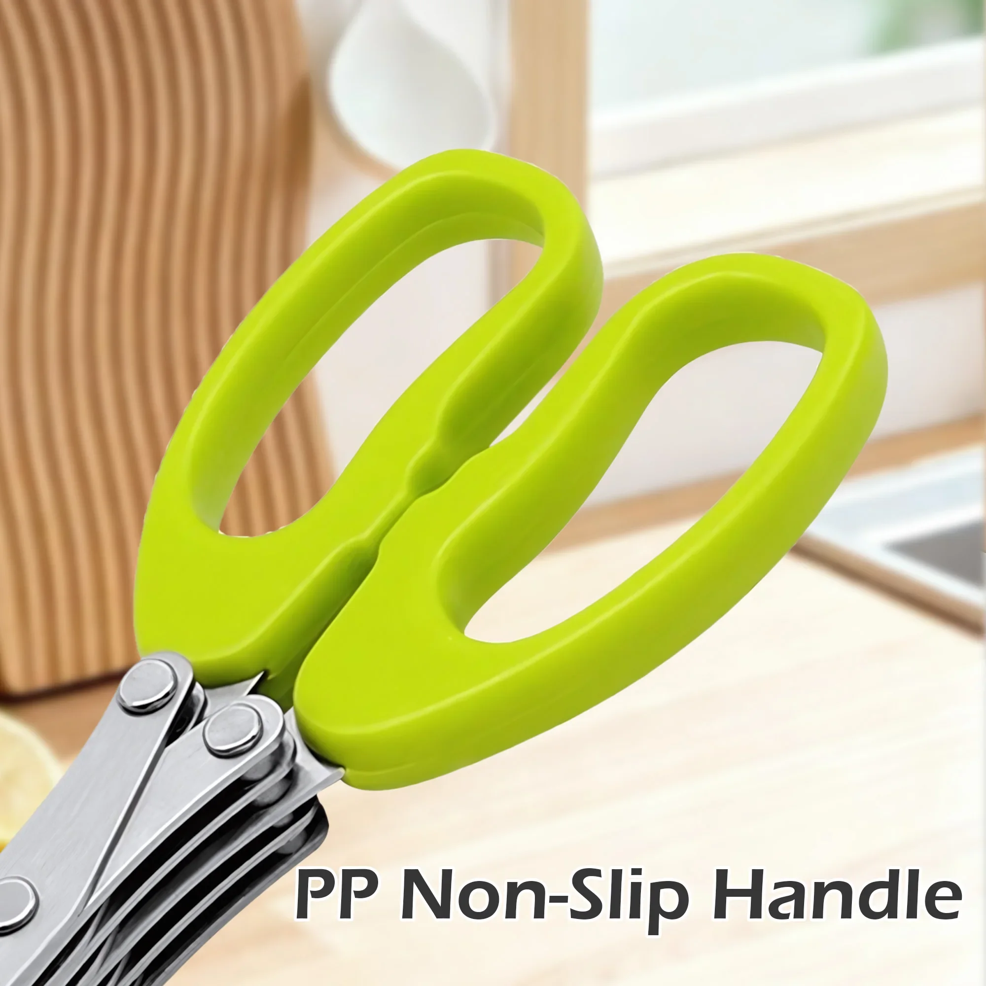 Herb Scissors with 5 Blades &  - Herb Scissors 5 Blade ulasan dan harga