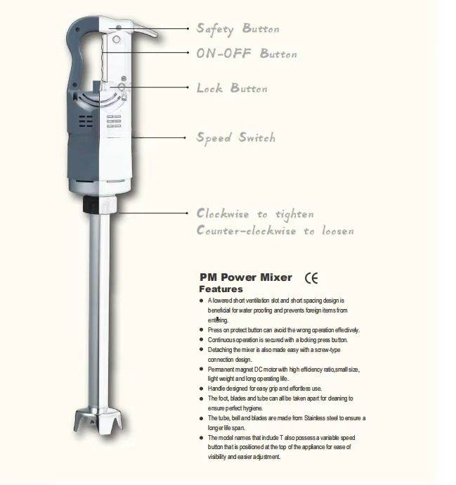 Linkrich Heavy Manual Industri - Immersion Blender Stick ulasan dan harga