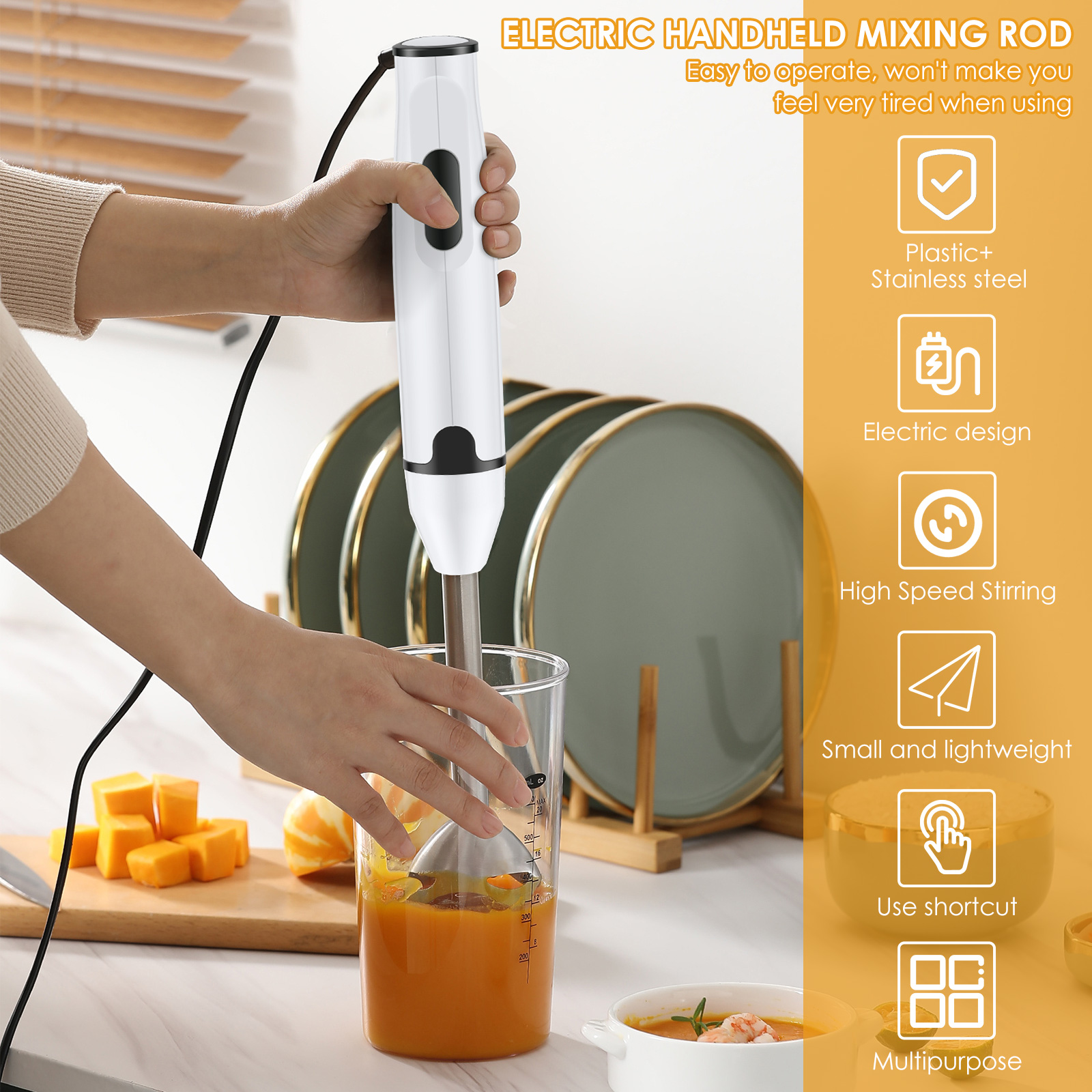 Immersion Blender Stainless St - Immersion Blender Stick ulasan dan harga