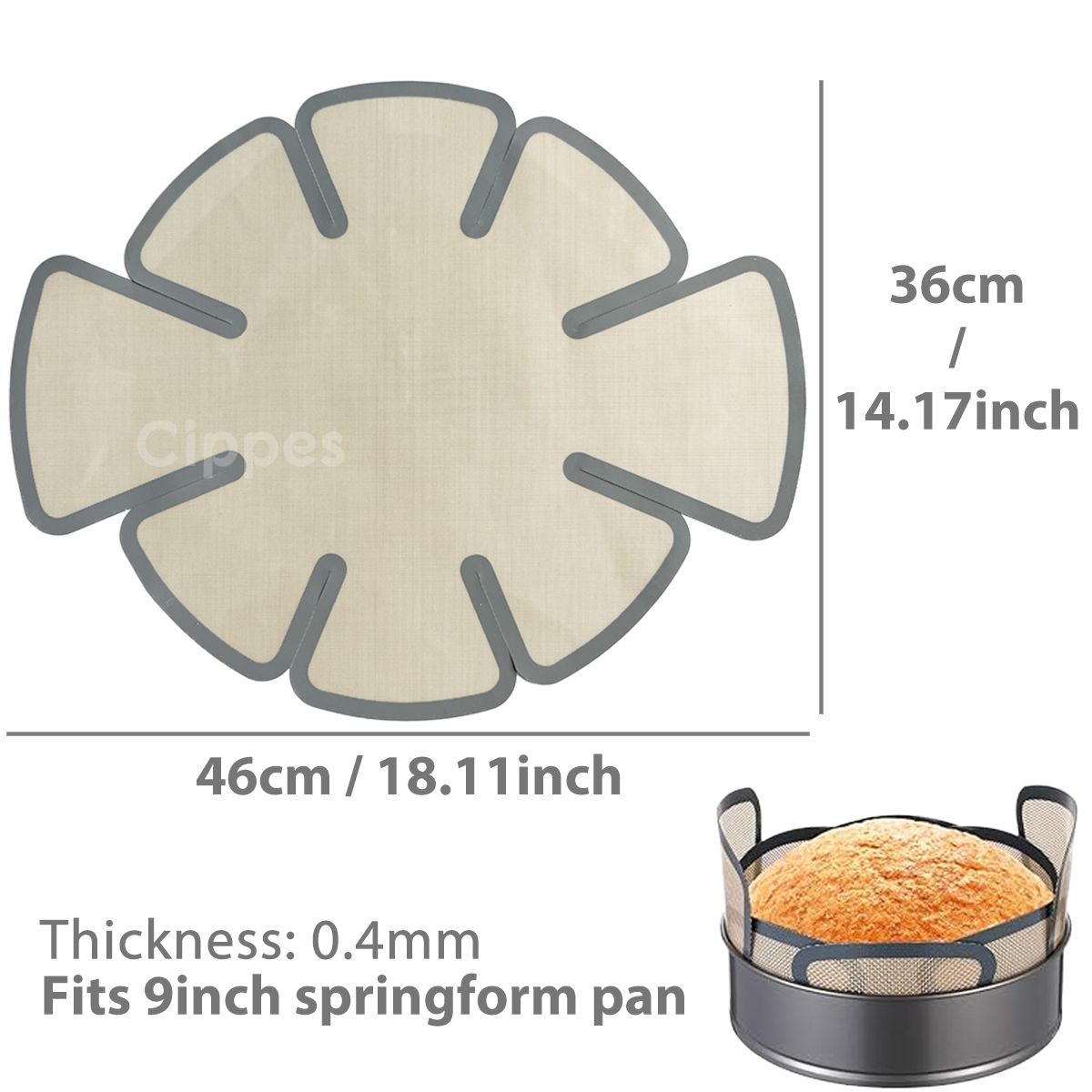 Champ Silicone Bread Loaf Pan  - Silicone Baking Mat ulasan dan harga