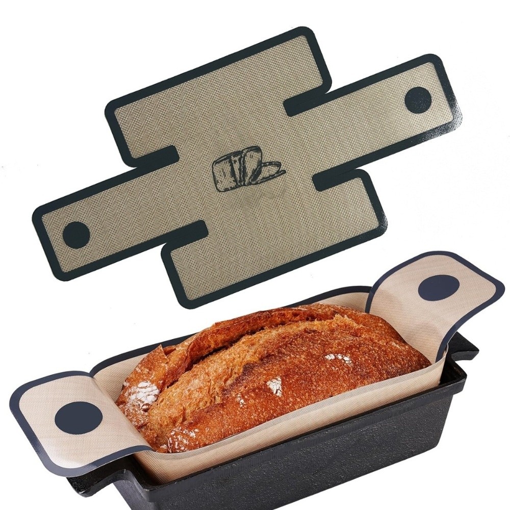 Reusable Bread Loaf Pan Silico - Silicone Baking Mat ulasan dan harga