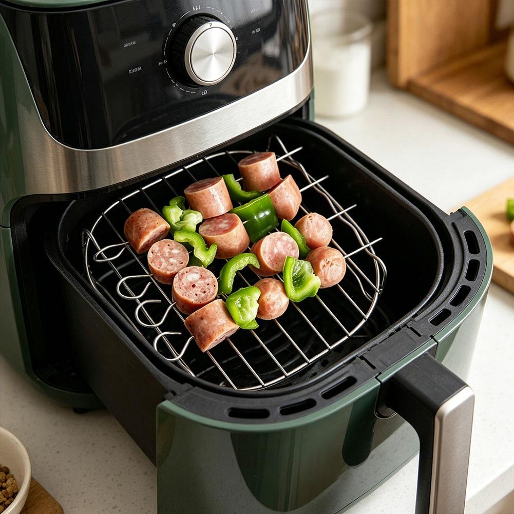 Air Fryer Square Grill Stainle - Kitchen Gadgets Sale ulasan dan harga