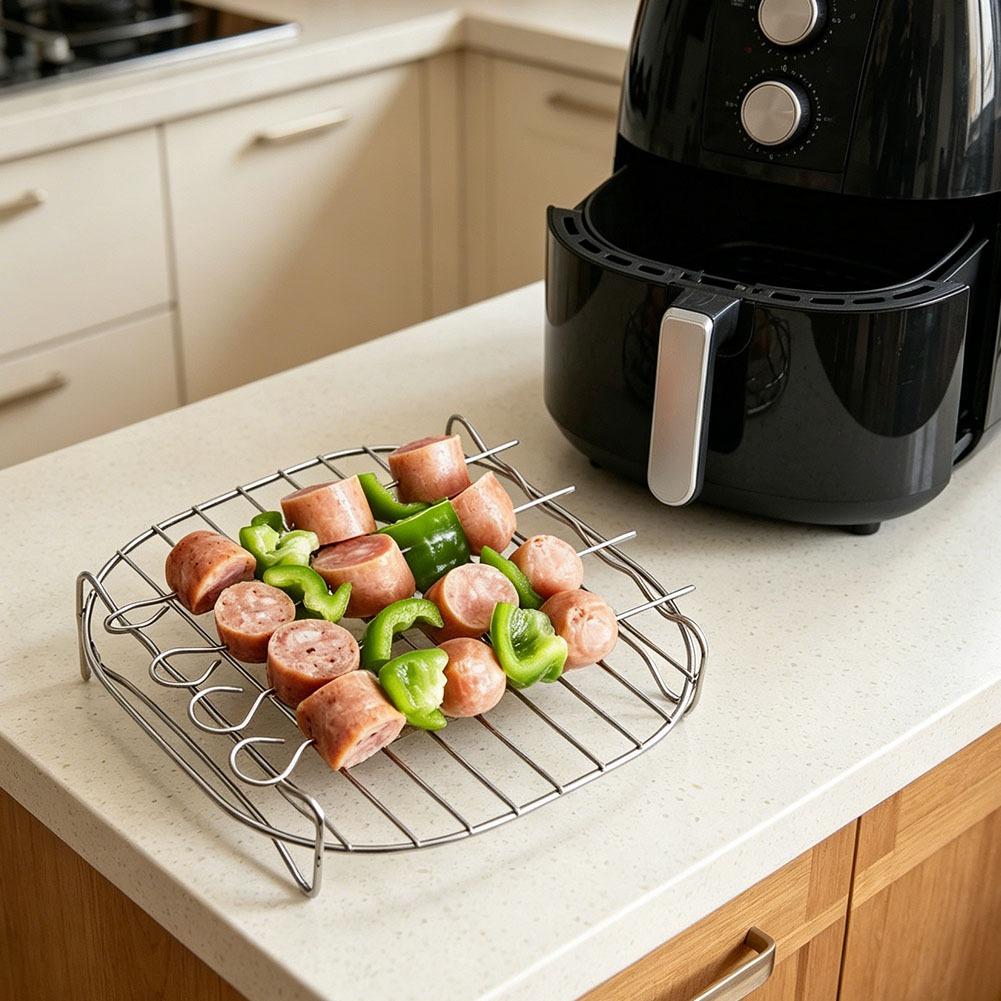 Air Fryer Square Grill Stainle - Kitchen Gadgets Sale ulasan dan harga