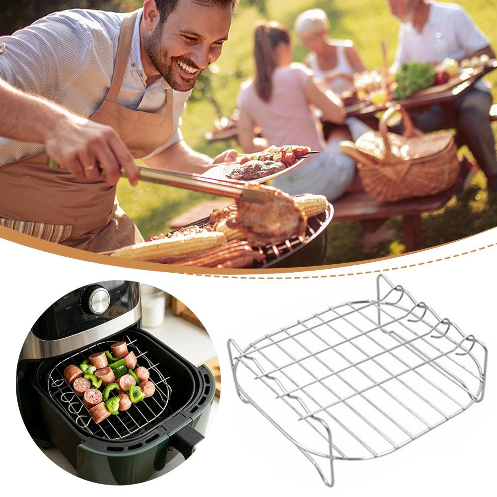 Air Fryer Square Grill Stainle - Kitchen Gadgets Sale ulasan dan harga