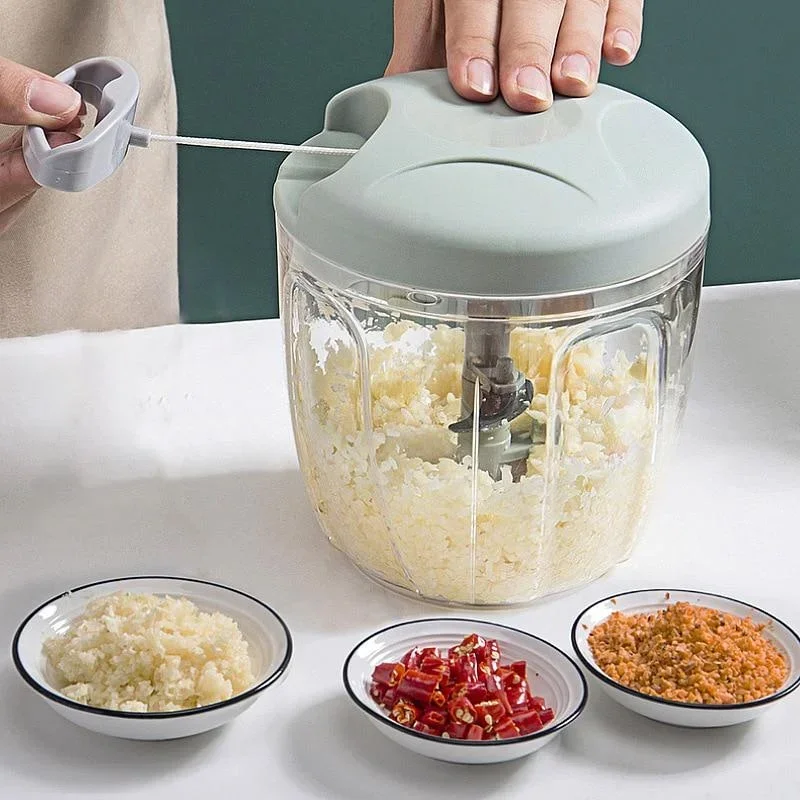 New Crusher 900ML Manual Meat  - Kitchen Gadgets Vegetable Chopper ulasan dan harga