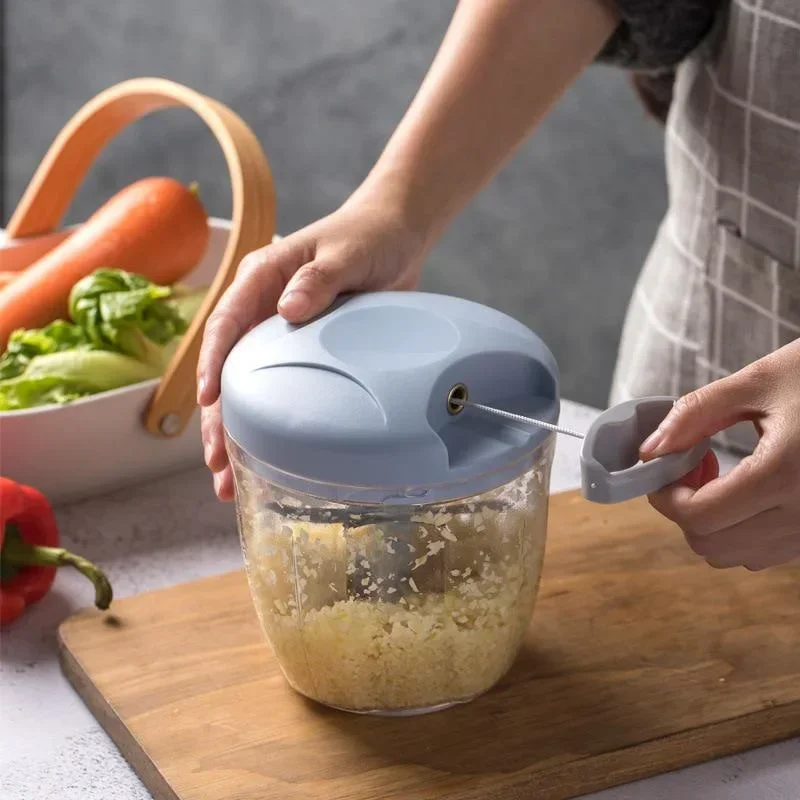 New Crusher 900ML Manual Meat  - Kitchen Gadgets Vegetable Chopper ulasan dan harga