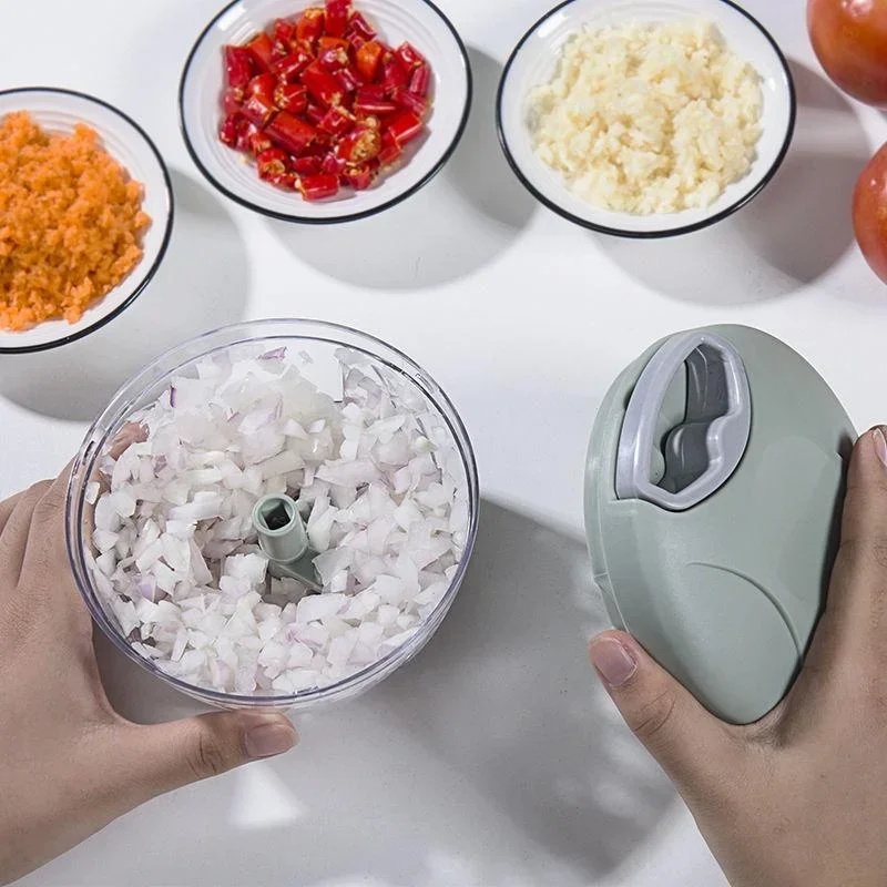 New Crusher 900ML Manual Meat  - Kitchen Gadgets Vegetable Chopper ulasan dan harga