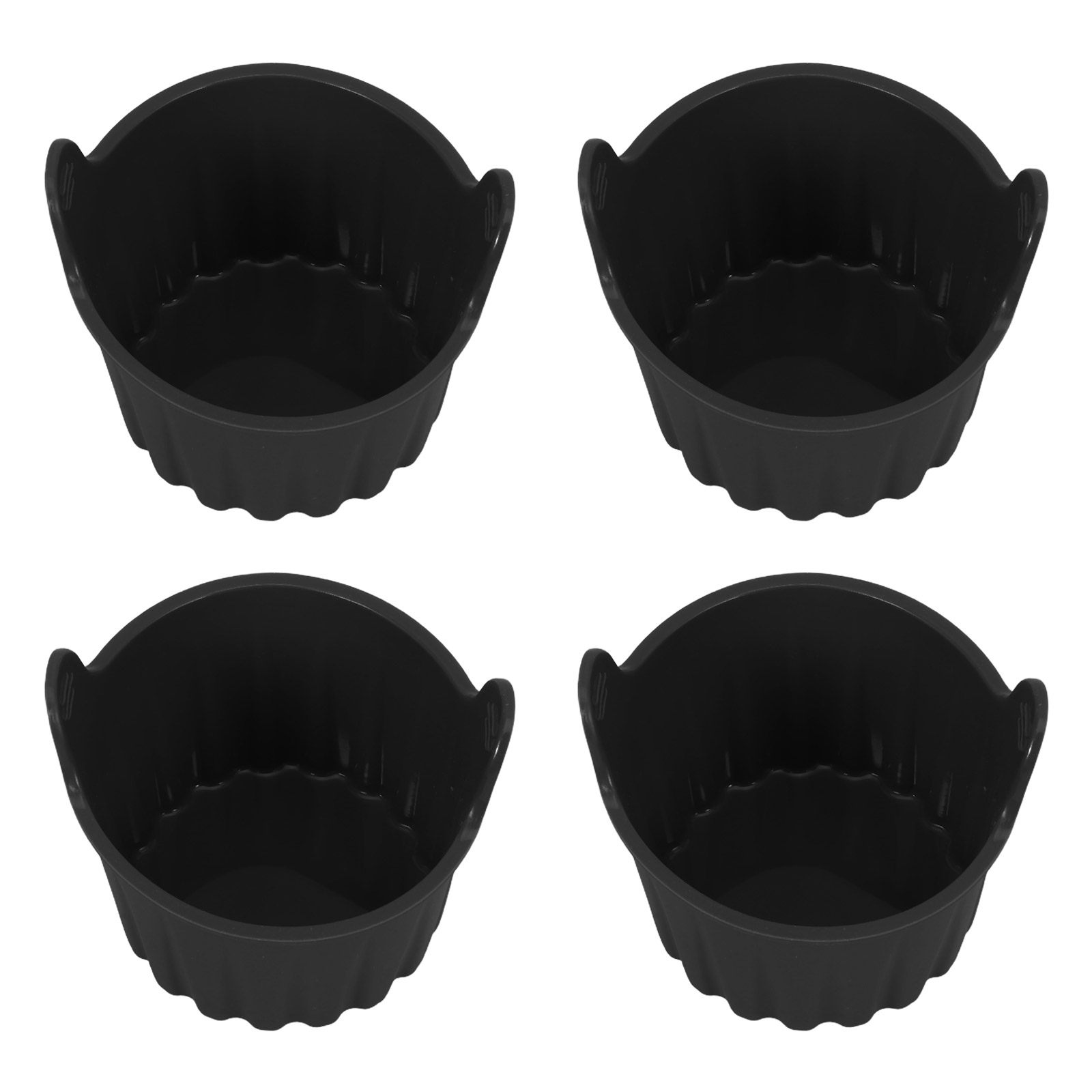 4Pcs Silicone Muffin Baking Mo - Air Fryer Accessories ulasan dan harga