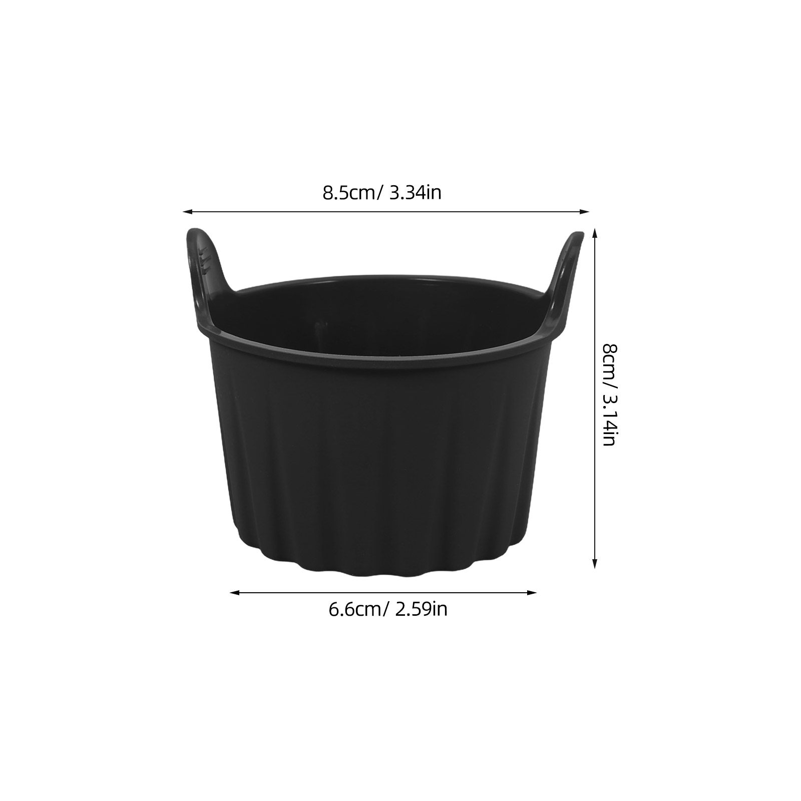 4Pcs Silicone Muffin Baking Mo - Air Fryer Accessories ulasan dan harga
