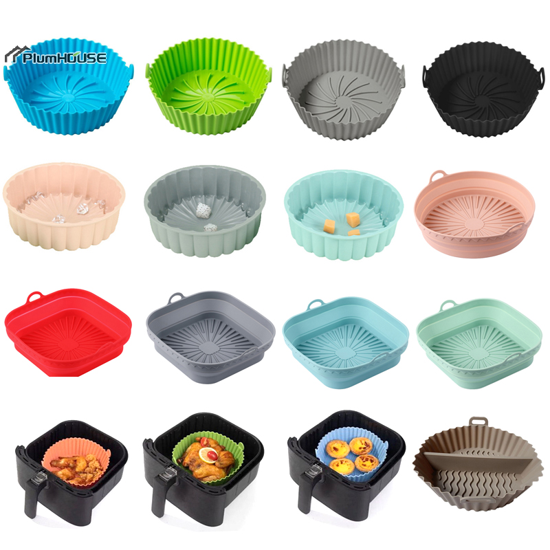1Pcs Silicone Air Fryer Oven B - Air Fryer Accessories ulasan dan harga