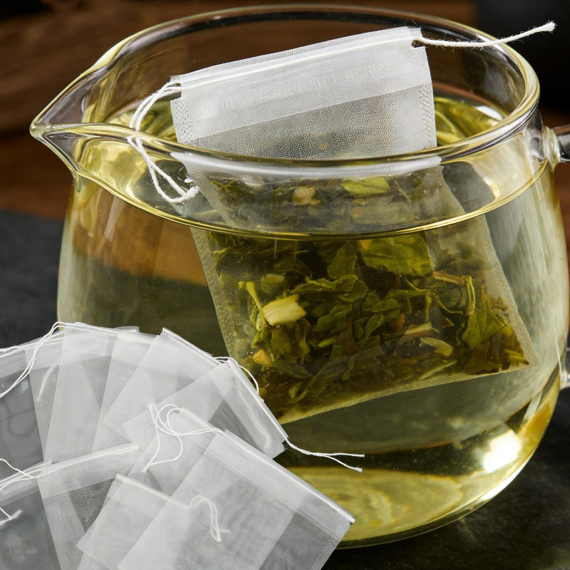 200/50Pcs Nylon Tea Bags Small - Kitchen Gadgets Sale ulasan dan harga