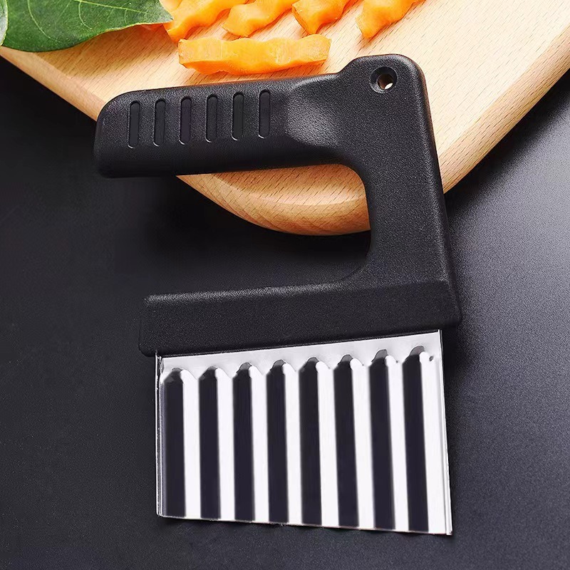 Stainless Steel Potato Chip Sl - Kitchen Gadgets Vegetable Chopper ulasan dan harga