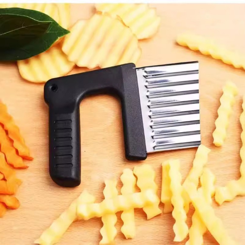 Stainless Steel Potato Chip Sl - Kitchen Gadgets Vegetable Chopper ulasan dan harga