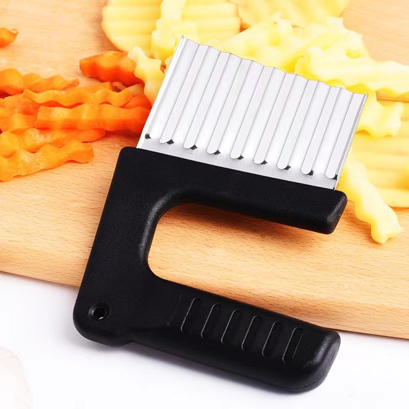 Stainless Steel Potato Chip Sl - Kitchen Gadgets Vegetable Chopper ulasan dan harga