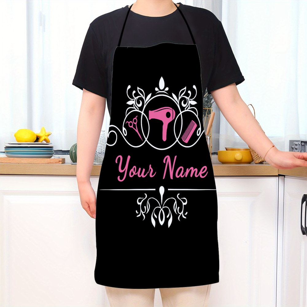 Hair Salon Apron Personalized  - Kitchen Gadgets Name ulasan dan harga