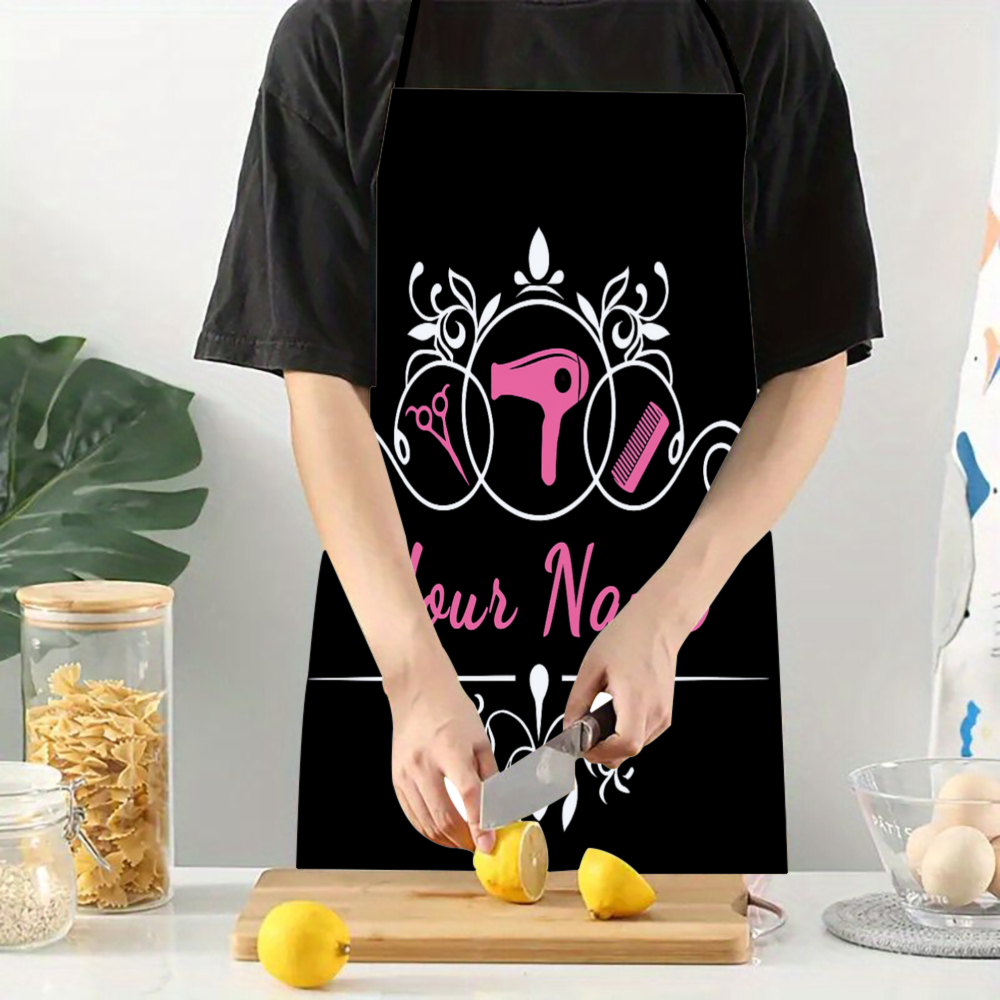 Hair Salon Apron Personalized  - Kitchen Gadgets Name ulasan dan harga