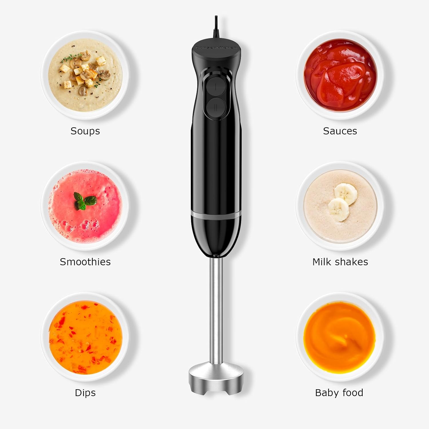 Hand Blender, Immersion Blende - Immersion Blender Stick ulasan dan harga