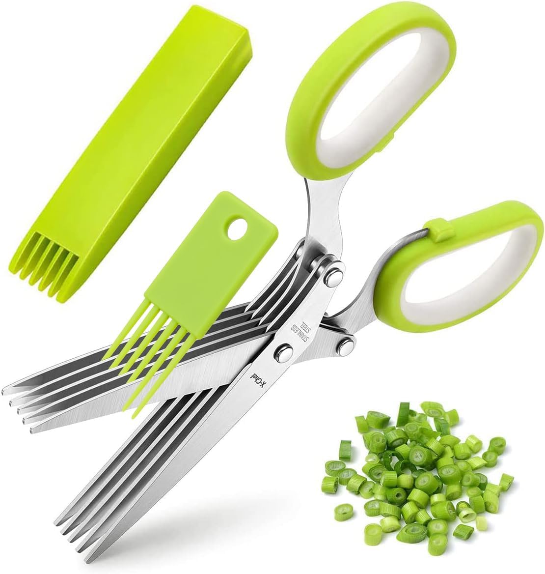 Herb Scissors, Multipurpose 5  - Herb Scissors 5 Blade ulasan dan harga