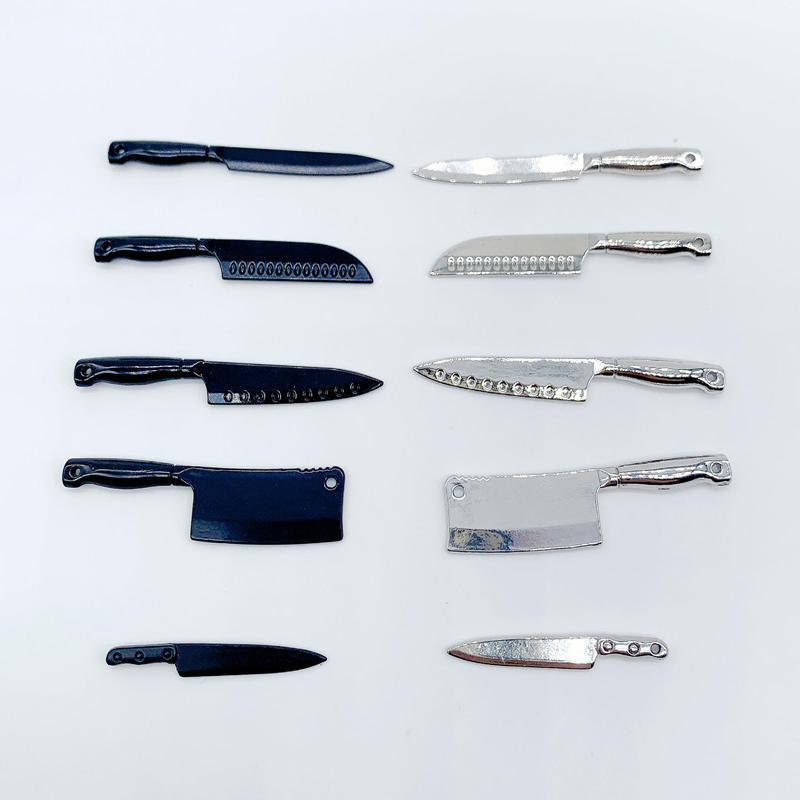 1/12 Dollhouse Mini Knives Mod - Kitchen Gadgets Sale ulasan dan harga