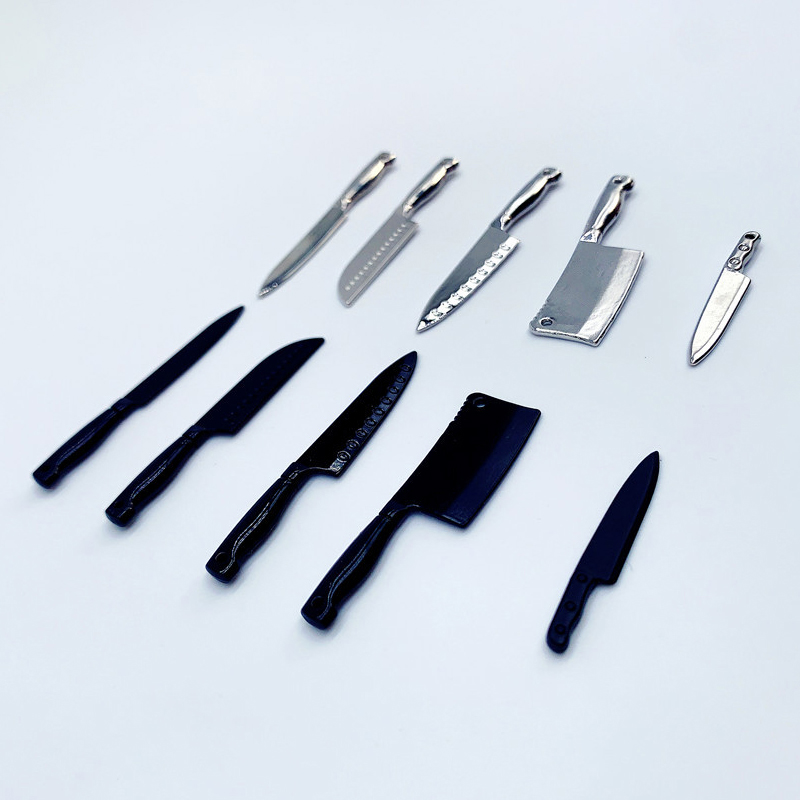 1/12 Dollhouse Mini Knives Mod - Kitchen Gadgets Sale ulasan dan harga