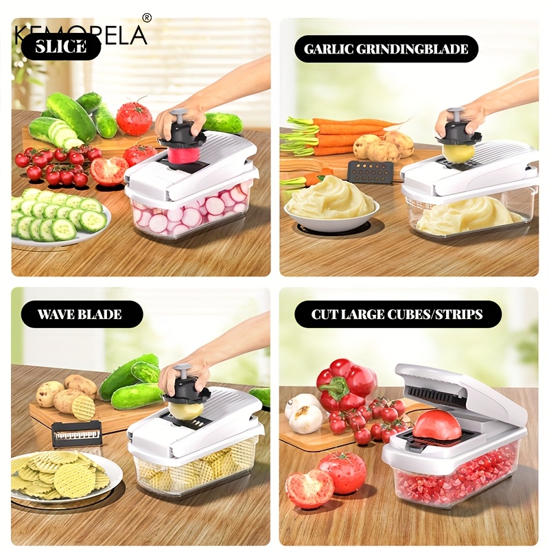 14/15 in 1 Multifunctional Veg - Kitchen Gadgets Vegetable Chopper ulasan dan harga